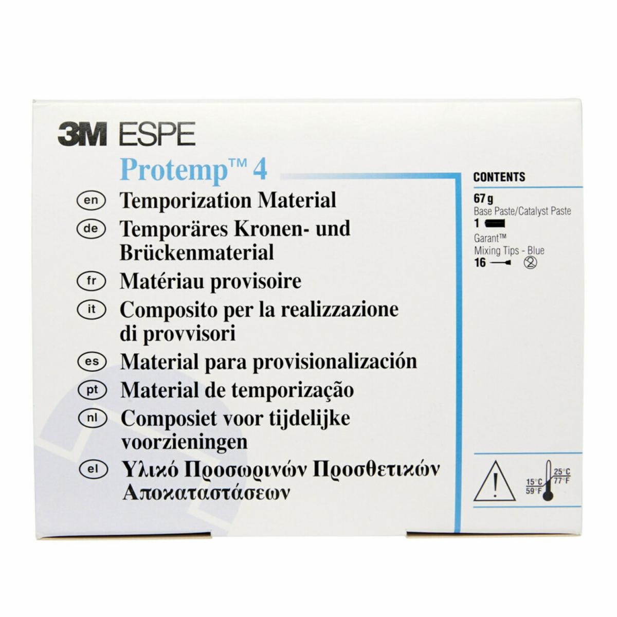 3M ESPE 46957 Protemp 4 Garant Temporary Crown & Bridge Material Automix A3 3M ESPE 46957 Protemp 4 Garant Temporary Crown & Bridge Material Automix A3